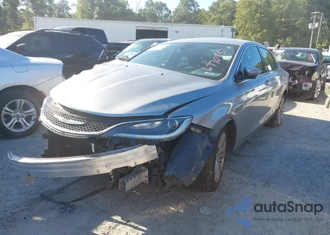 2015 Chrysler 200 Limited z USA, uszkodzony, nr VIN 1C3CCCAB0FN677085